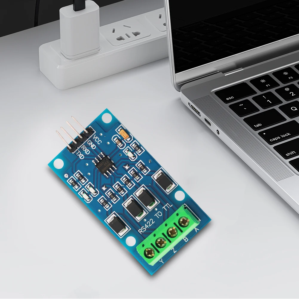 

RS422 Module Full Duplex 422 Turn Single Chip TTL Bidirectional Converter Module 15KV ESD Protection with Indicator Light