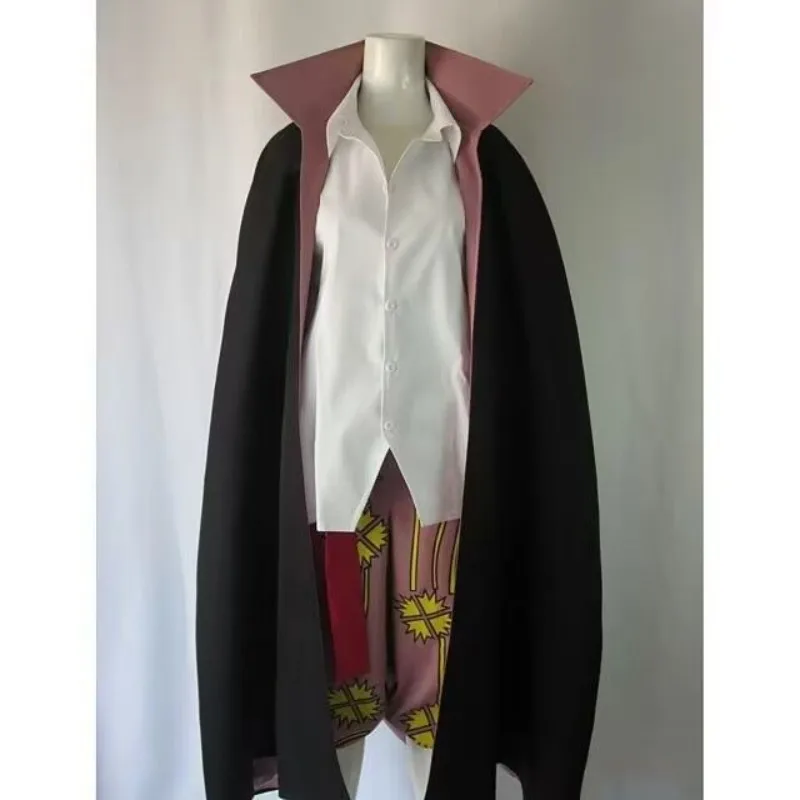 

Аниме One Piece Shanks Trafalgar D. Water Law Косплей Костюм для женщин и мужчин Хэллоуин Карнавальная форма топы Брюки Полный комплект одеваются