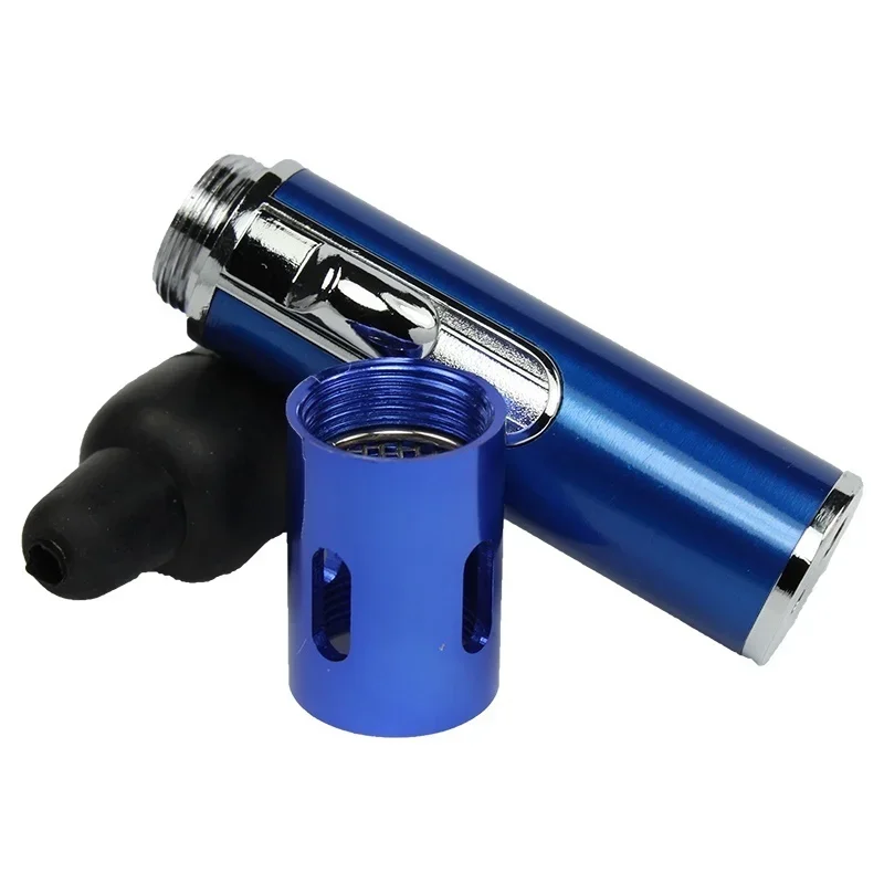 Hot Selling Aromatherapy Lighter Portable Mini Metal Pipe with Volcanic Stone Smoking Accessories Gadgets for Men