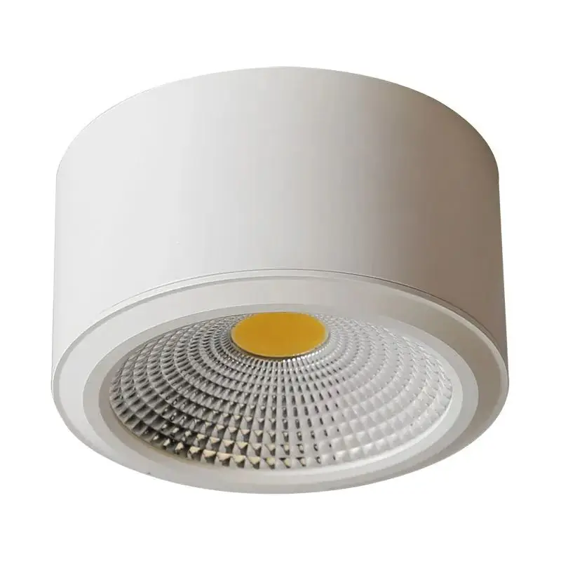 lampada de led para teto sem abertura ajustavel alta potencia 5w 7w 10w 12w 15w cob para cozinha e banheiro 01