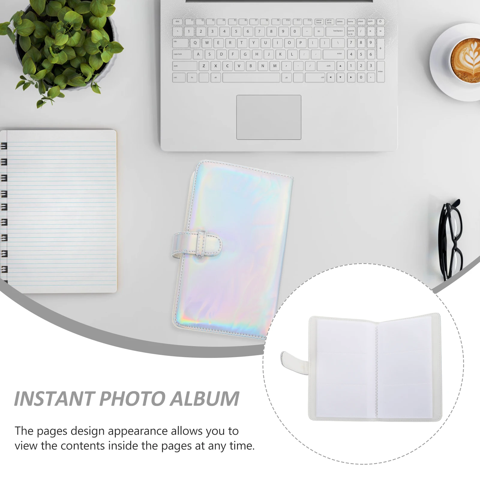 

Mini Book For Dustproof Scratch Resistant Wedding Baby Graduation Storage Album Portable Film Keeper Mini