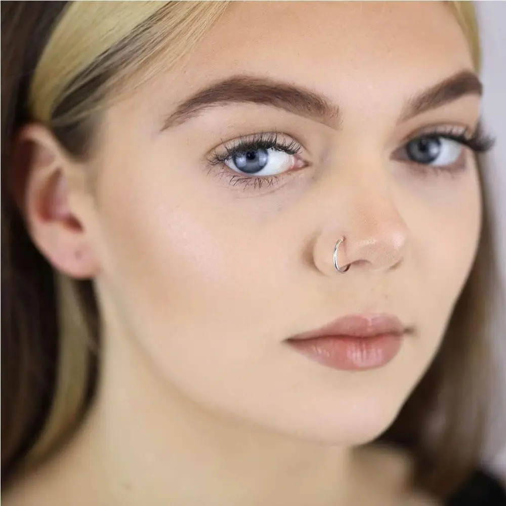 1-157Pcs Set Fake Eyebrow Ring - Body Jewelry Replacement Ball ulasan dan harga