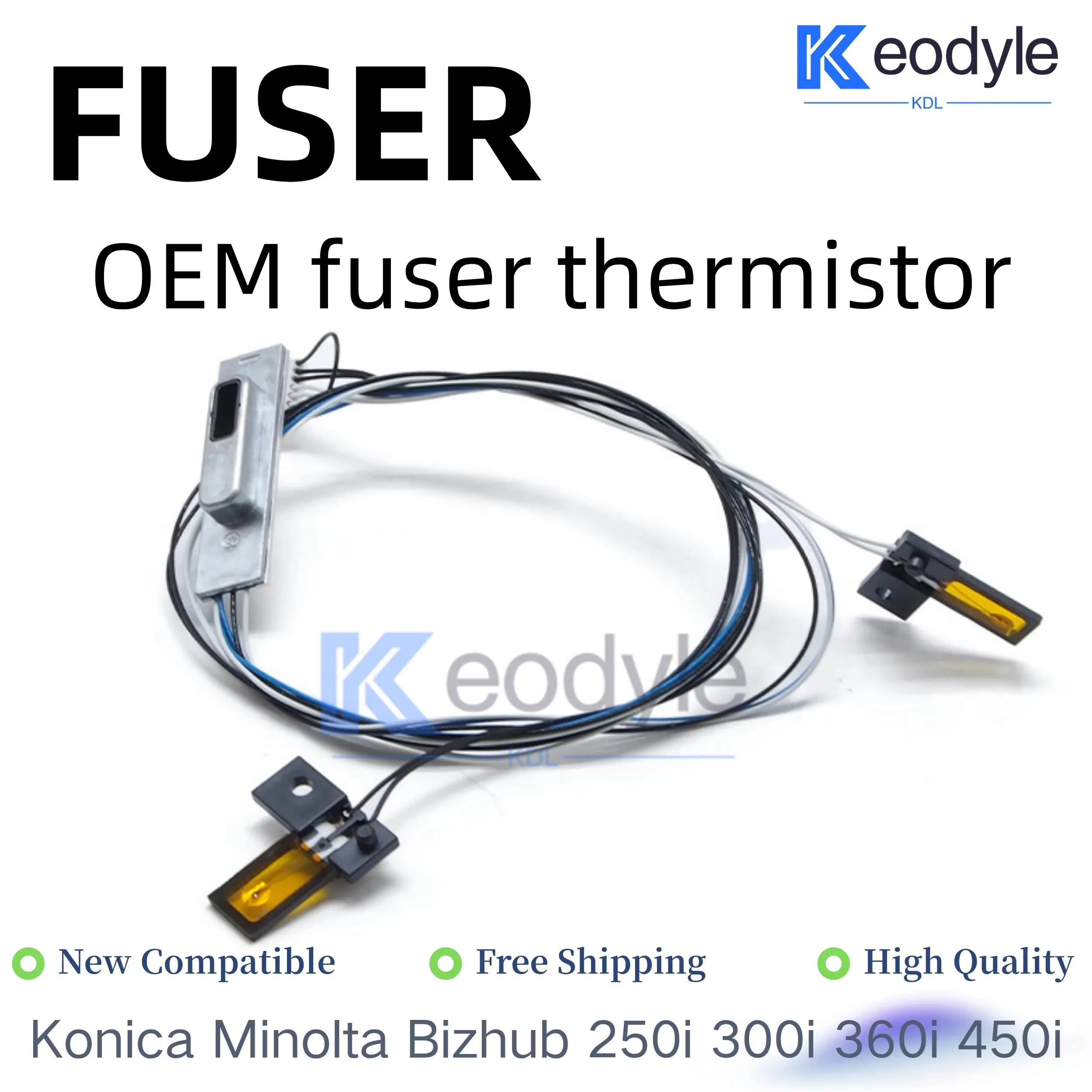 OEM Fuser Temperature Sensor for Konica Minolta Bizhub C250i 300i 360i C450i 550i 650i C750i AD C309 C369 C459 C559 Copier Parts