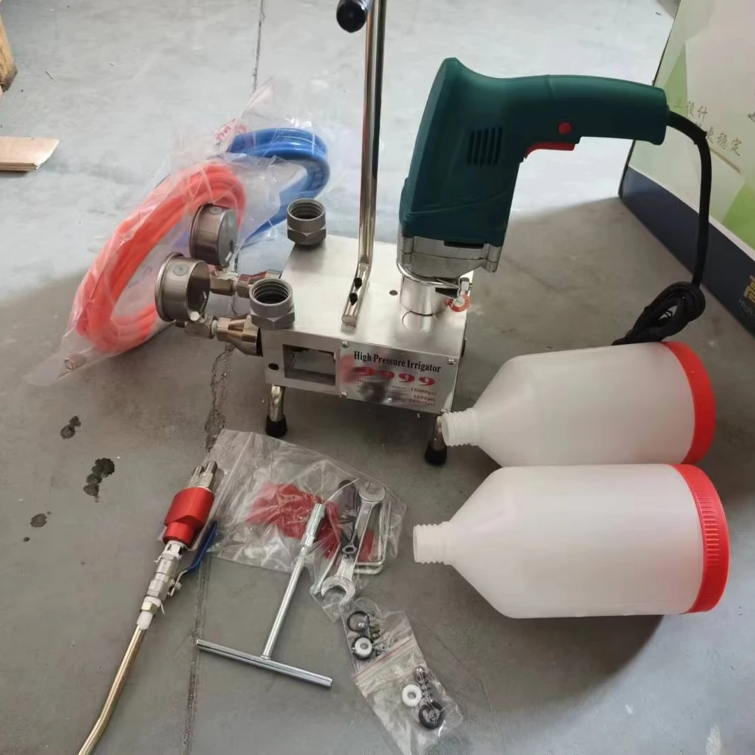 

High Pressure Epoxy Grouting Polyurethane Inje ction Pump Machine