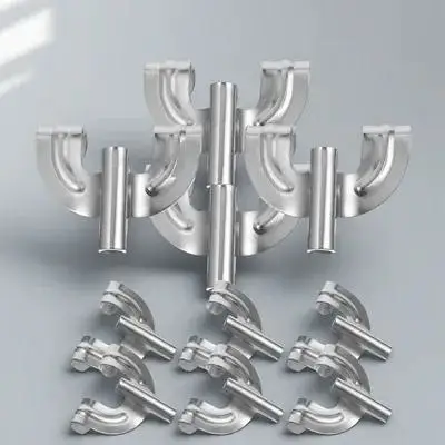 

Drum Claw Hooks Metal Replacement for Bass Drum Hoops Durable Silver Percussion Instrument Mount Practical Adjust