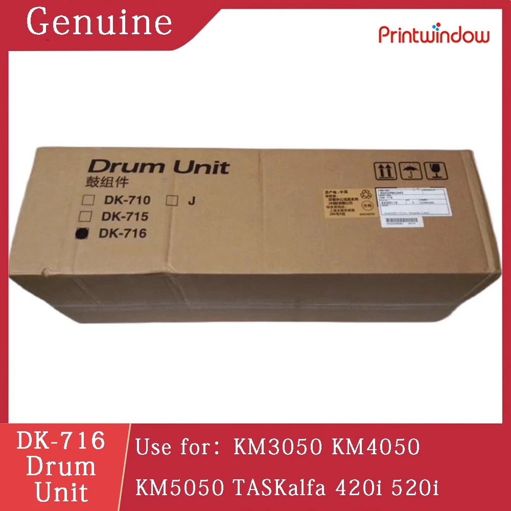 

DK-716 Оригинальный новый барабан черный для Kyocera KM3050 KM4050 KM5050 TASKalfa 420i 520i DK716 302GR93047 Барабанная установка