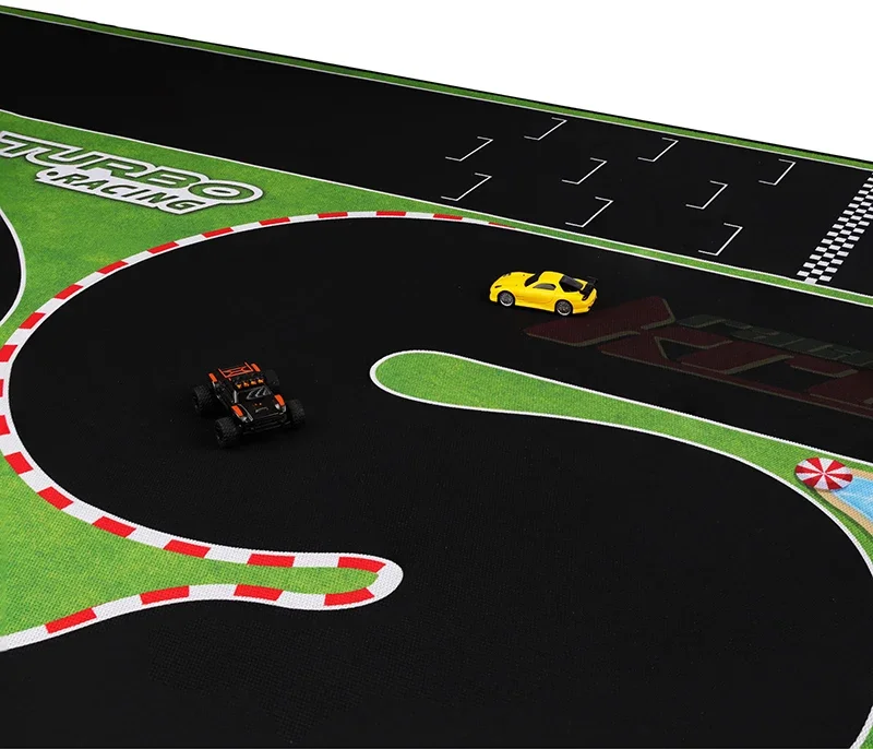 TURBO RACING 1:76 Car Scene Track/track Mat, Cement Block, Jump Drift Track