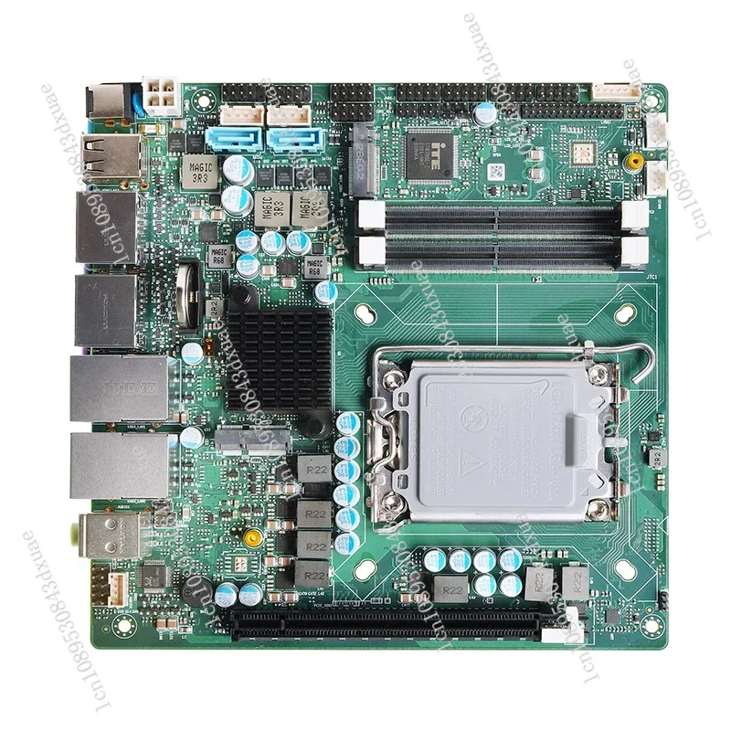 Industrial Motherboard LGA1700 Mainboard 12th Gen Q670 Chipset 2*DDR5 64GB DP Support WIFI GPIO Mini ITX Motherboard