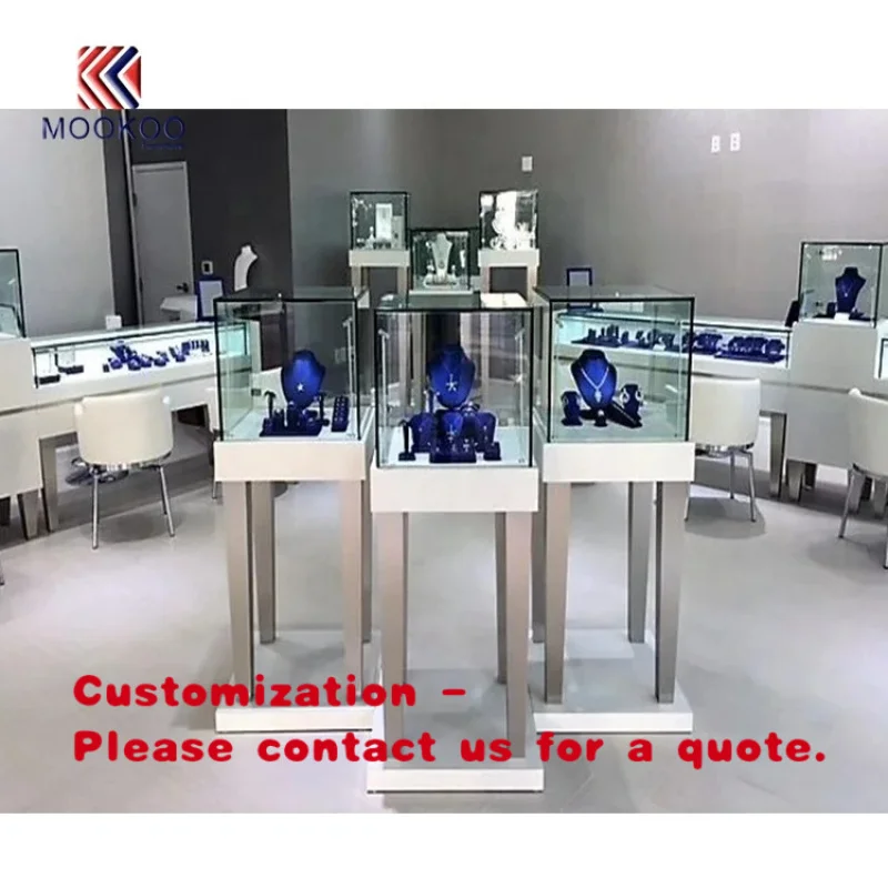 

custom.2023 New Style Full Glass Jewelry Stands