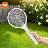 Xiaomi Qualitell Electric Mosquito Swatter Rechargeable Convenient Handheld Wall-mount 2 in 1 Household Safety Mosquito Killer
