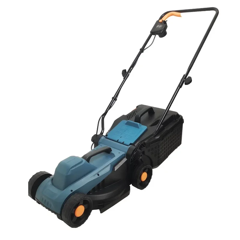 1200W electric lawn mower cutting 3 positions with adjustable height, suitable for gardens, yards and farms