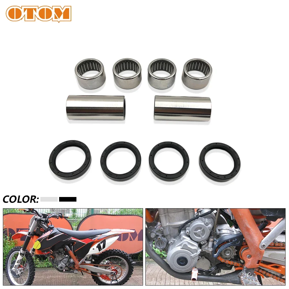 For KTM HUSQVARNA 2003-2016 Motorcycle Swing ARM Maintenance Kit Roller Needle Bearing Oil Seal Bushing EXC SX TE FC 125 250 450