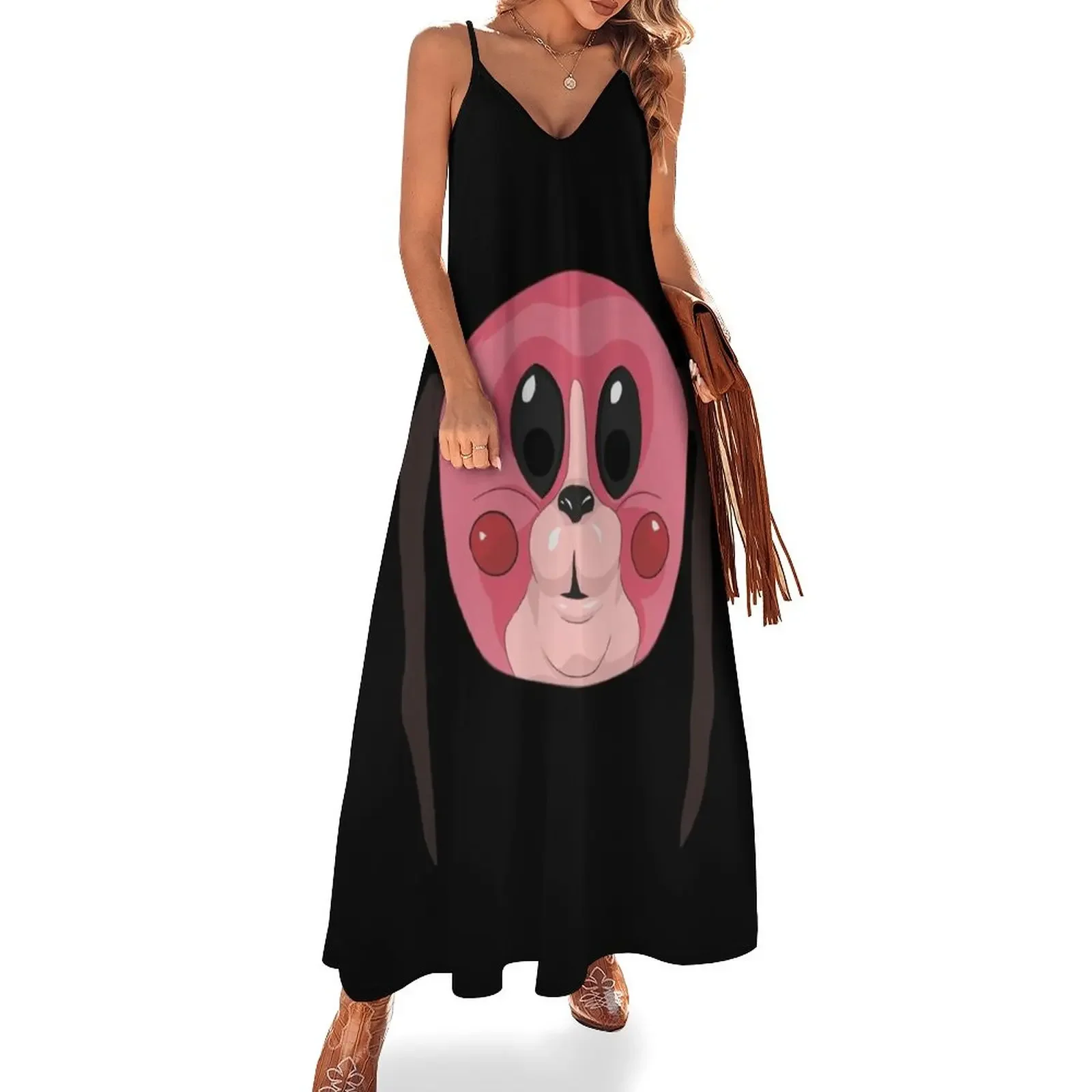

CHA-CHA Mask - Umbrella Academy Sleeveless Dress dress for woman elegant and pretty women's dresses Dress