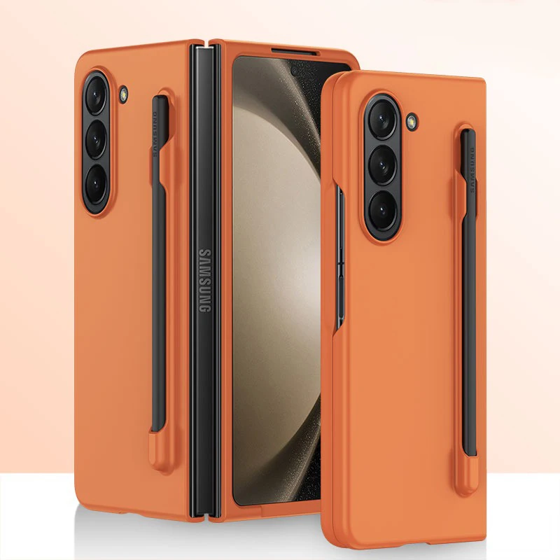 Luxuriöse Hautfreundliche PC-Hartschale für Samsung Galaxy Z Fold 8 Ultra 7 6 5 4 3 mit S Pen Slot und Stift Ultra-dünne Stoßfeste Abdeckung – Detail 11