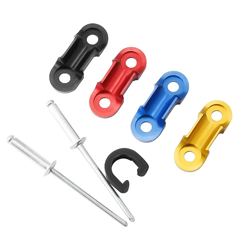 MUQZI Bicycle Cable Guide MTB Road Folding Bike Shift Brake Housing Hose Guide Clamps Frame C-Clips Clamp Adapter