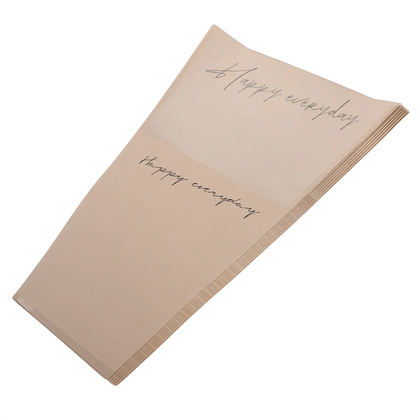 

20Pcs Flower Bouquet Packaging Bag Kraft Paper And Plastic Flower Protection Floral Wraps For Birthday Graduation