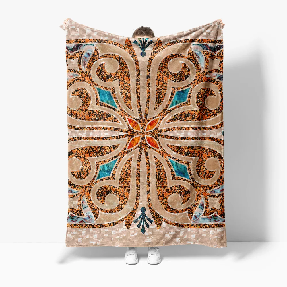 

Одеяло с принтом из искусственного мрамора, диван-кровать, декоративное покрывало для гостиной, наволочка, теплое одеяло