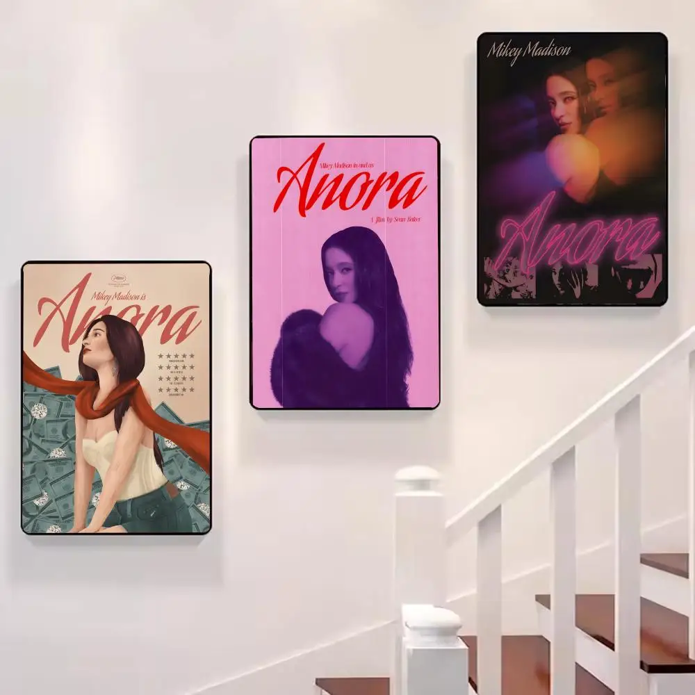 ملصق قماشي لفيلم الحب أنورا للخط: خالي من التجاعيد ومقاوم للماء ومتين لجميع الفضاء لتزيين الحائط #3