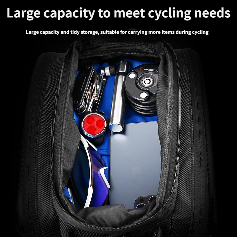 Bicycle Rear Seat Bag Riding Waterproof Mountain Bike Tail Bag Shelf Bag Cycling Accessories and Equipment