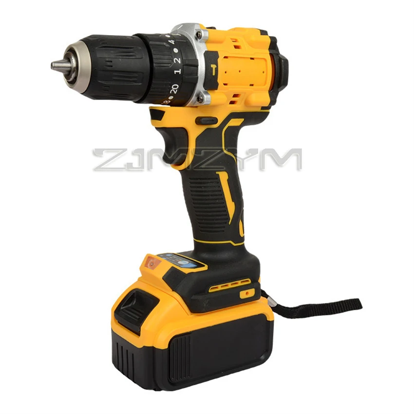 20V DCD805 Cordless Impact Drill Brushless Drill Impact Drill /Driver Kit Tool in Rechargeable Power Tools 2300RPM Wrench
