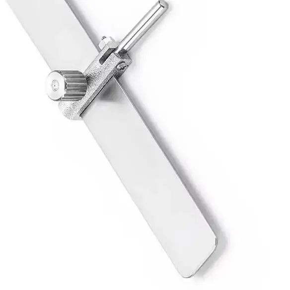 

Dental Planting Positioning Ruler Measuring Ruler Oral Implant Positioning Guide Plate Angle Ruler with Scale Dentistry Tool