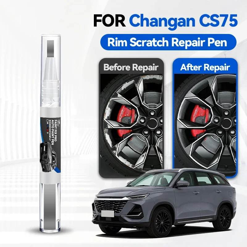 

Ручка-корректор для ремонта лакокрасочного покрытия автомобиля Changan CS75, средство для удаления царапин, аксессуары для авто, черный Y88, белый 226, синий, красный