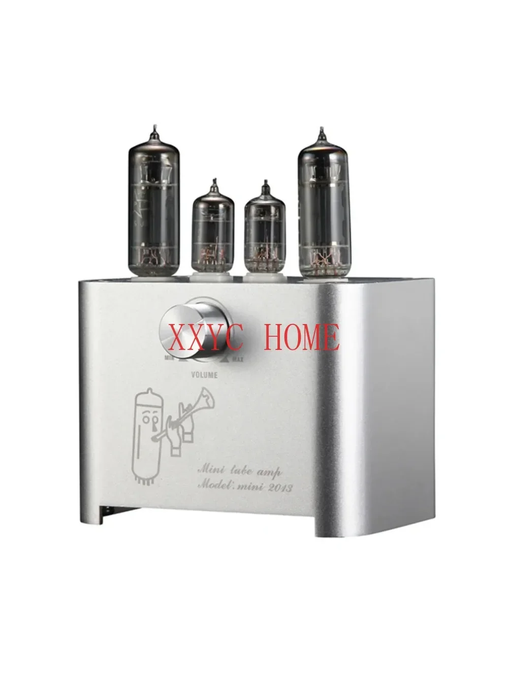 Mini2013 6J1 6P1 Vacuum Tube Amplifier Hifi Audio Stereo Desktop Tube AMP Vintage Integrated AMP Home Audio 3W+3W