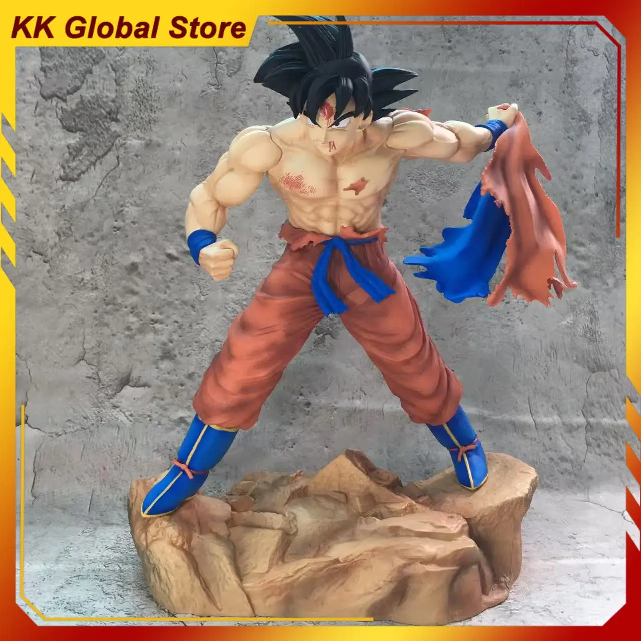 

34cm New Dragon Ball Anime Figure Son Goku Perimeter PVC Model Statue Desktop Decoration Ornaments Kids Birthday Gifts Toys