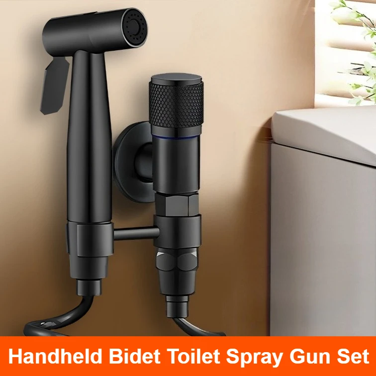 

Handheld Bidet Sprayer for Toilet,Mini Toilet Faucet Sprayer Kit Butt Washer,Hand Shower Bidet Attachment for Washing 1 Set