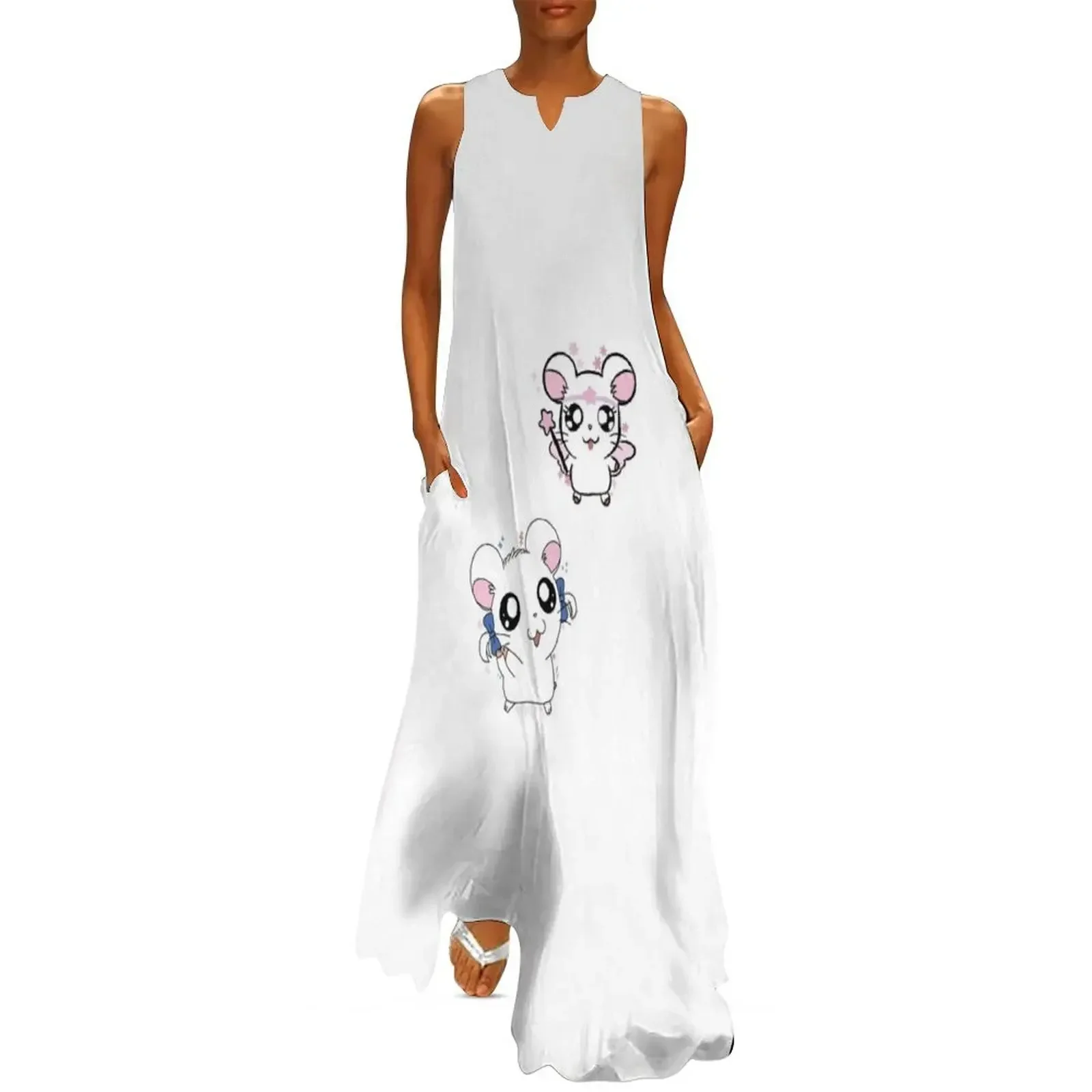 

bejou hamtaro Long Dress Prom gown Summer skirt dress women summer Dress for girls