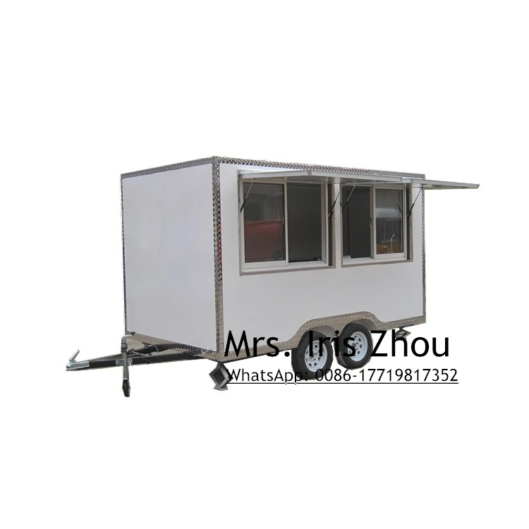 

Customized coffee ice cream vintage caravan / food mobile van vintage food trailer