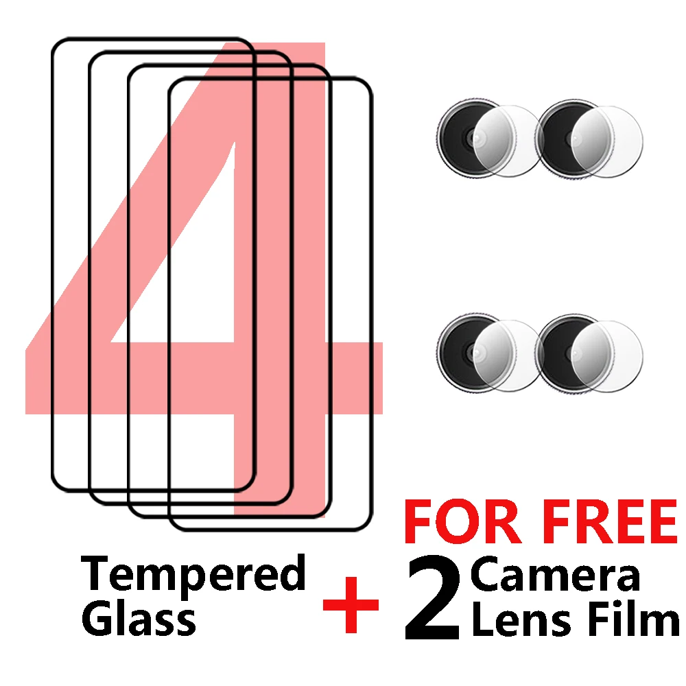 Film For Oneplus Nord 4 Tempered Glass Anti-Scratch Screen Protector For Oneplus Nord4 Free Soft Fiber Lens film