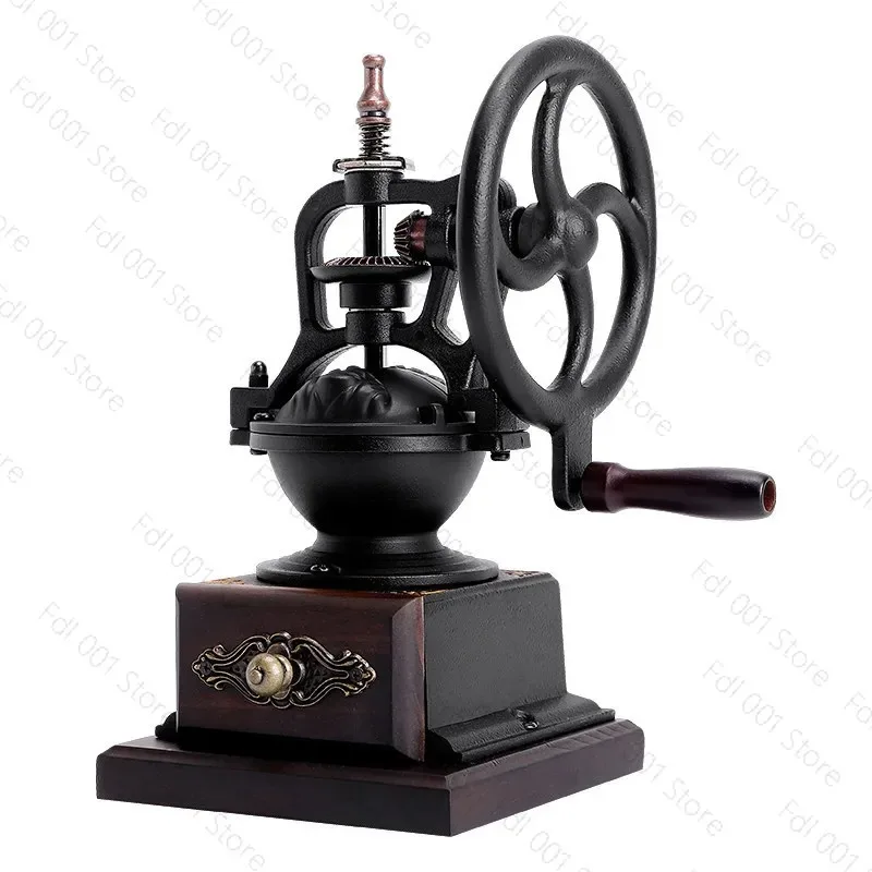 Retro Hand Coffee Grinder Manual Bean Mill for Home Gift