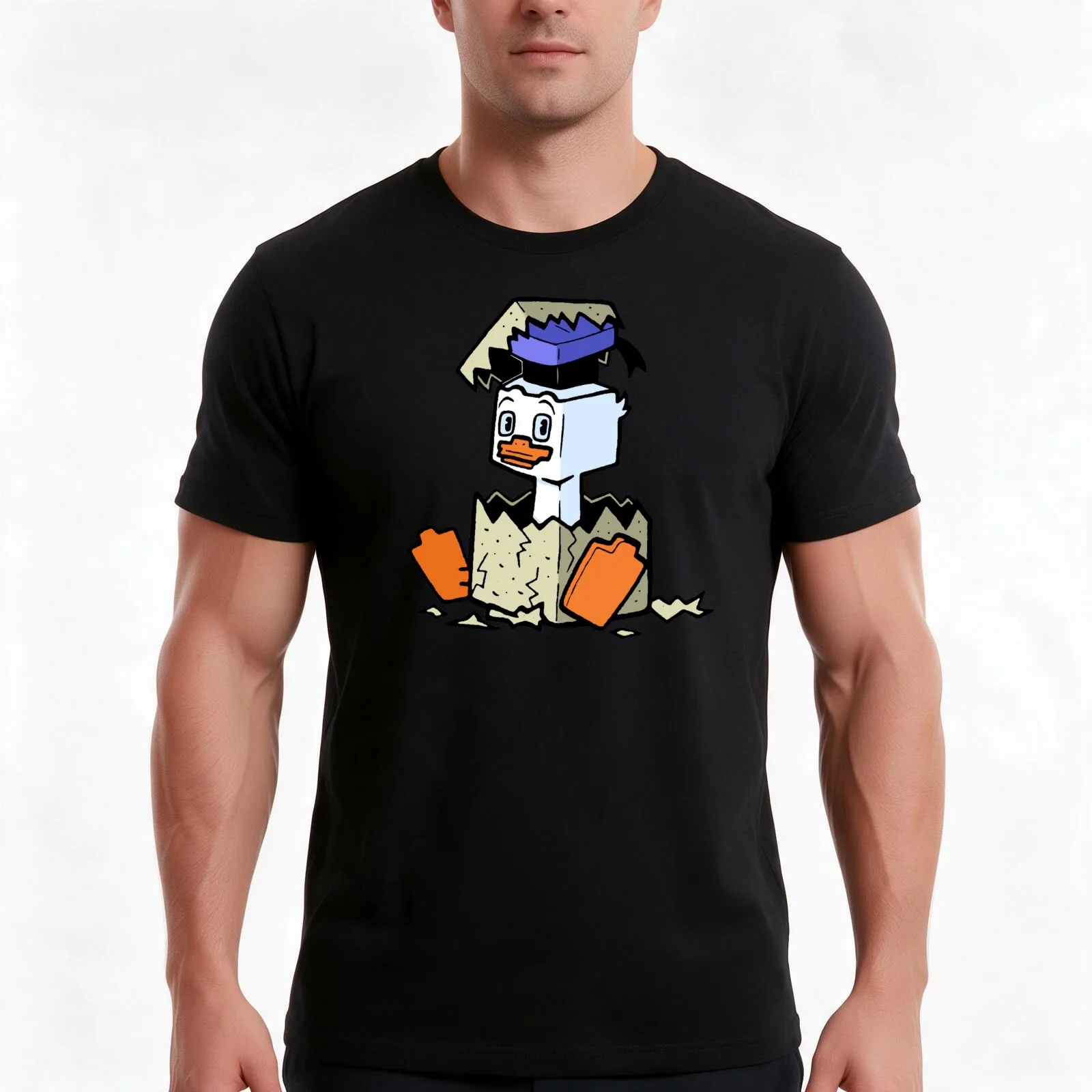 Lost in the Andes Donald T-Shirt, Summer Casual Cotton Tee, Oversized Streetwear Tops, Vintage Graphic Print, Unisex Men Women