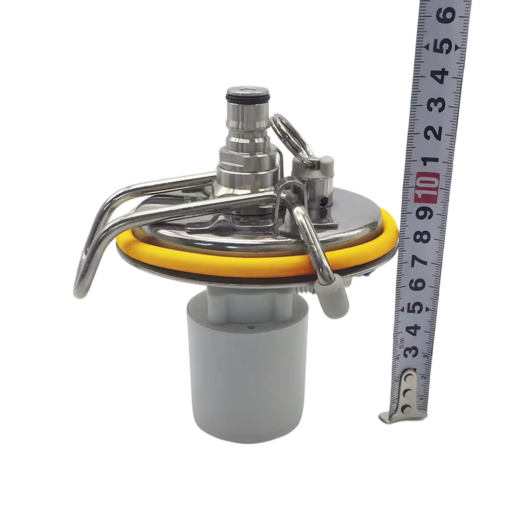 Kegland SODA CARBONATOR CARBONATION - KEG REACTOR LID - CONTINUOUS SODA WATER SOLUTION