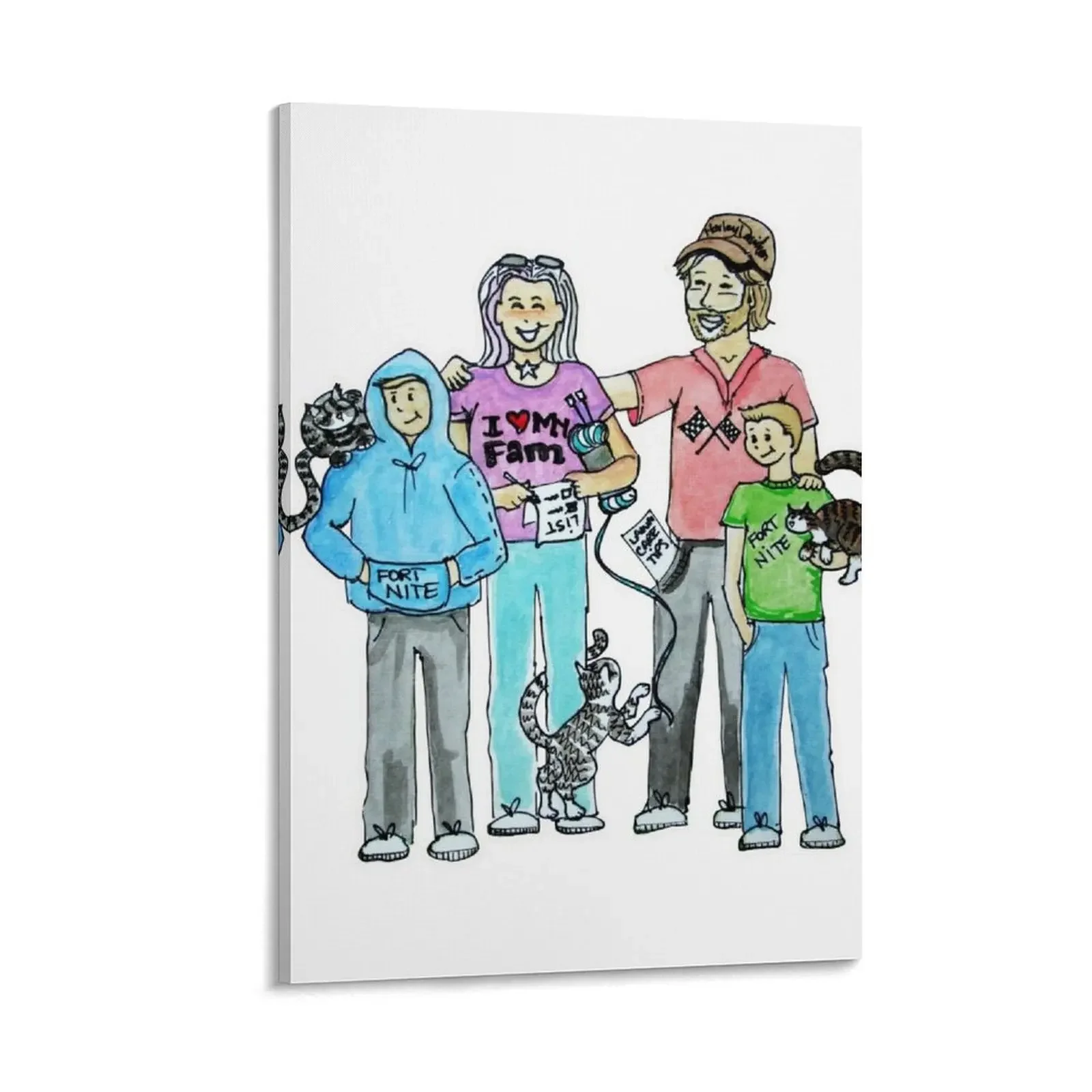 

Father's Day Gift for A.J. Canvas Painting bedroom decoration anime posters