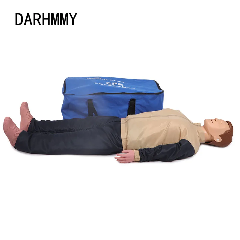 DARHMMY Full body CPR Simulator  Artificial Respiration Training Dummy CPR Training Manikin/Mannequin Medical Training Model