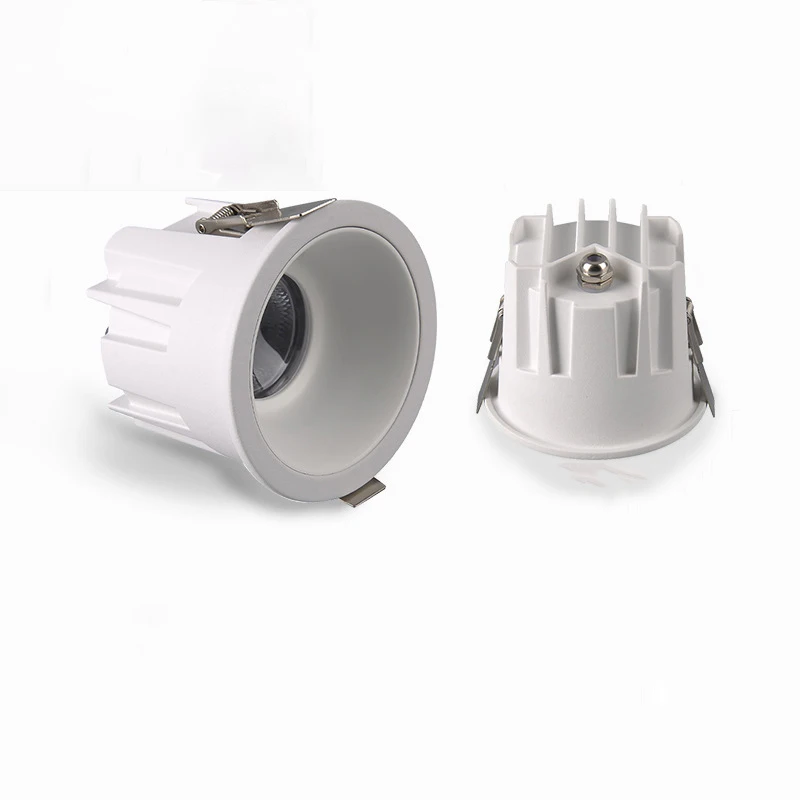 Waterproof Downlight IP65  110V-220V Anti-Glare  Kitchen Bathroom Toilet Eaves Black White LED Ceiling Lamp Spot Light