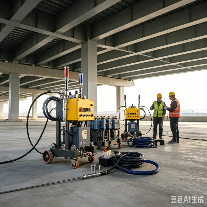Wholesale China Factory Pneumatic Polyurethane Foam Machine Machine Truck Bed Liner Machine Wholesale High Output Proportioner
