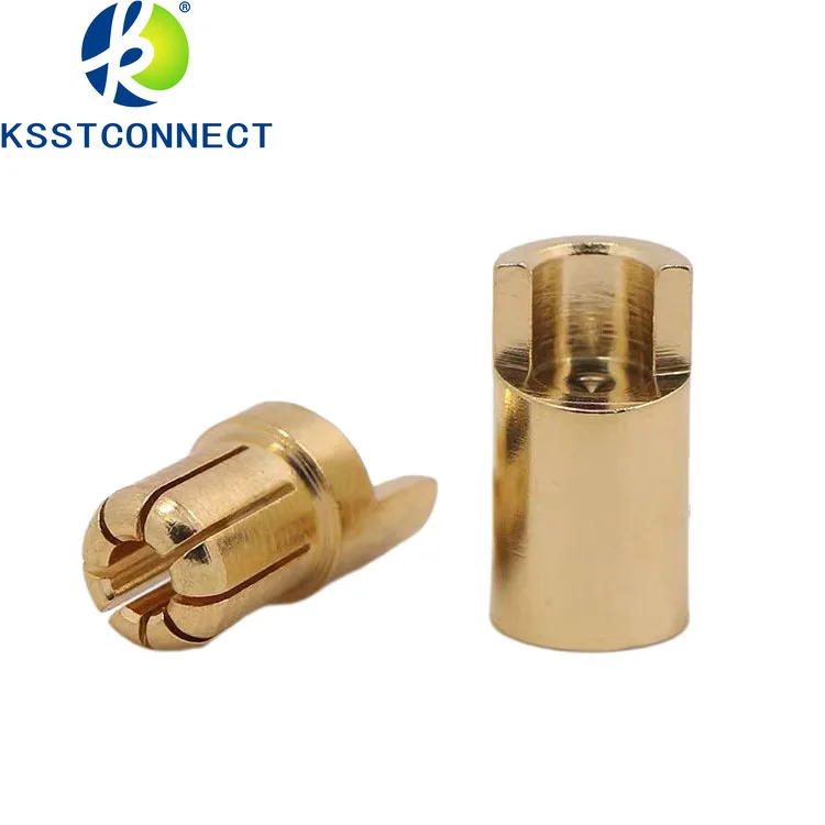 GC6510 10pairs/lot  High Quality 6.5mm Gold Plated Bullet Connector Banana Plug Male + Female for RC Motor ESC Parts