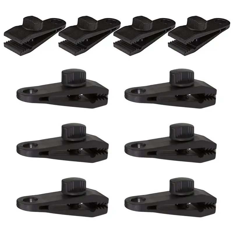 10Pcs Pool Cover Clips ABS Winter Pool Cover Clips for Outdoor Waterproof Canopy Clamps Camp Awning Clips for Boat Covers