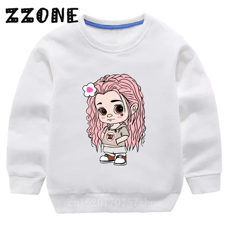 Manana Sera Bonito Karol G Print Fashion Kids Sweatshirts Funny Children Hoodies Baby Pullover Outwear Tops Girls Boys Clothes