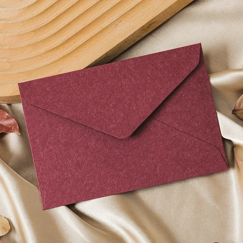 50 teile/los Umschlag Hochwertige 250g Papier Kaschmir Textur 16,5x11 cm Umschläge Postkarte Nachricht Verpackung Einladung hochzeit