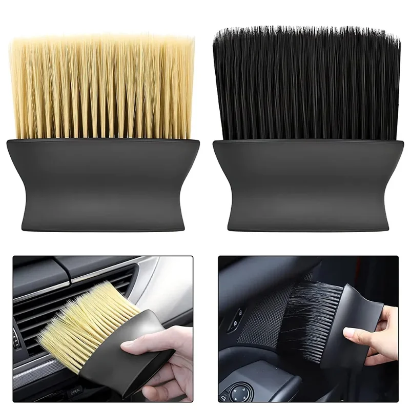 Car Interior Cleaning Brush Car Air Outlet Detail Crevice Dust Removal Brush Home Office Dust Cleaning Tools Auto Accessories