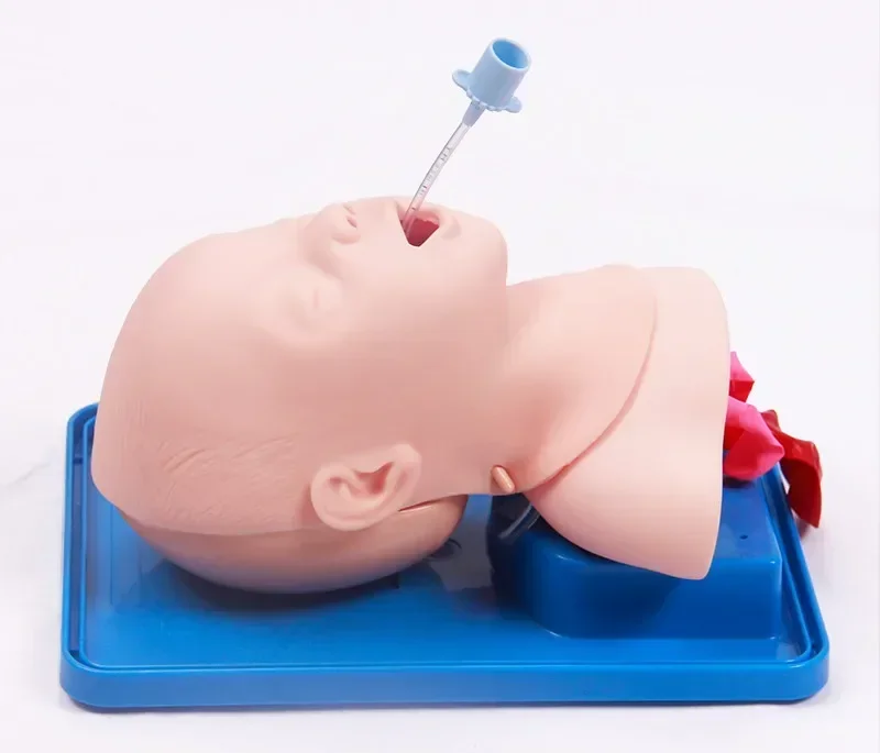 baby trachea intubation training Nasal baby tracheal intubation medical teaching model baby cannula trachea