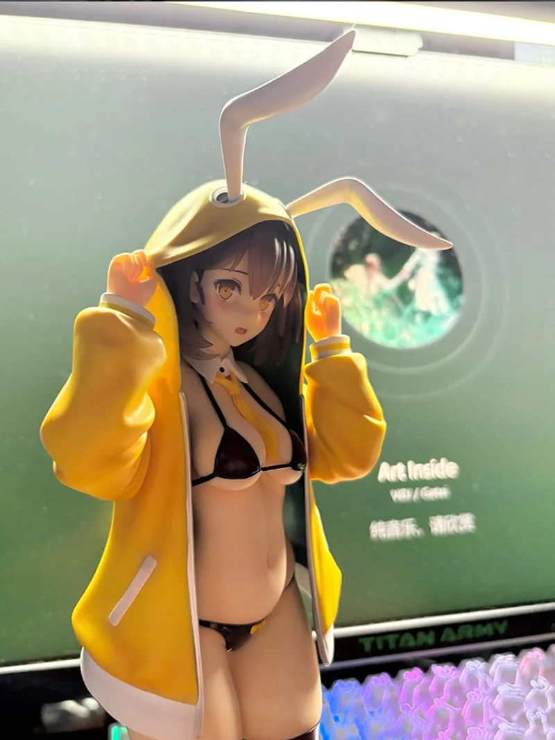 W magazynie Oryginalny 29cm Koiko Hinata Sakura Shy Rabbit Pvc Sexy Bunny Girl Model Anime Figurka Kolekcjonerska Ozdoba na biurko Prezenty