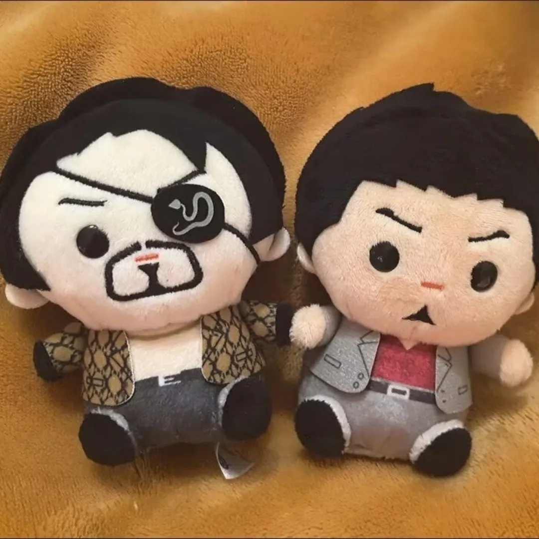 

10cm Mini Yakuza Goro Majima Plush Doll Pendant Birthday Like A Dragon Stuffed Backpack Toys Fans Collect Birthday Gifts