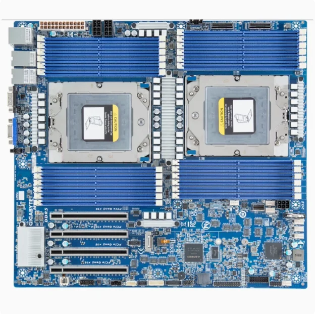 Placa base de servidor AMD dual MZ73-LM0 MZ73-LM1 con RAM DDR4 compatible con EPCY 9004 para chipset LGA Socket AM4 de escritorio