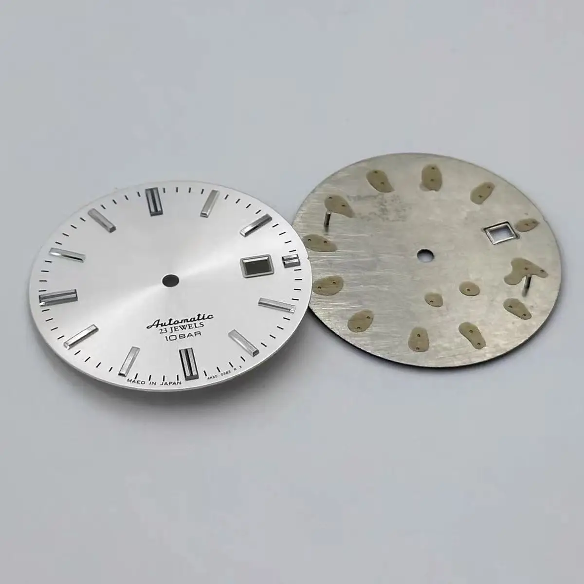 Brand new 34mm NH35 movement dial, original mechanical watch S dial, suitable for Seiko modifications