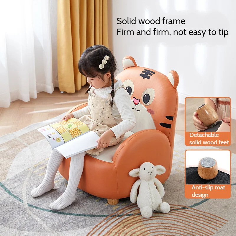 Household Cartoon Children Sofa Child Seats Armrest Baby Cute Animal Kindergarten Arm Headboards Modern Leisure Seat Chair Sofa